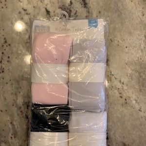 Girls cotton tights 0-9mo months